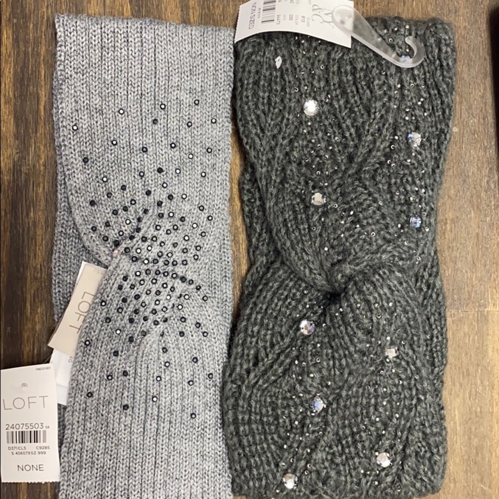 Headbands Winter Loft and NY&C - brand New w Tags